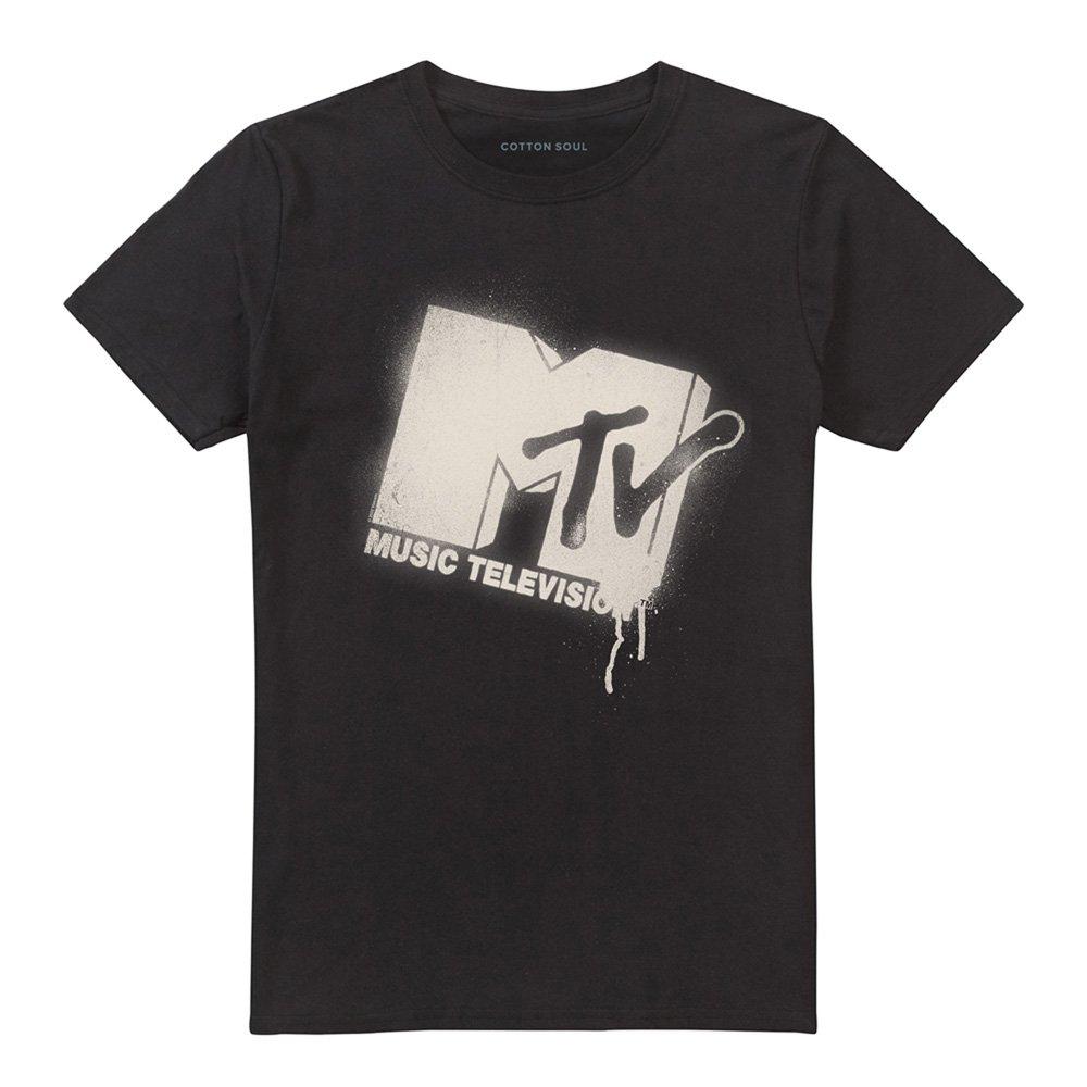 Black - Other - Mtv Mtv Grey Over Spray T Shirt Black - 4