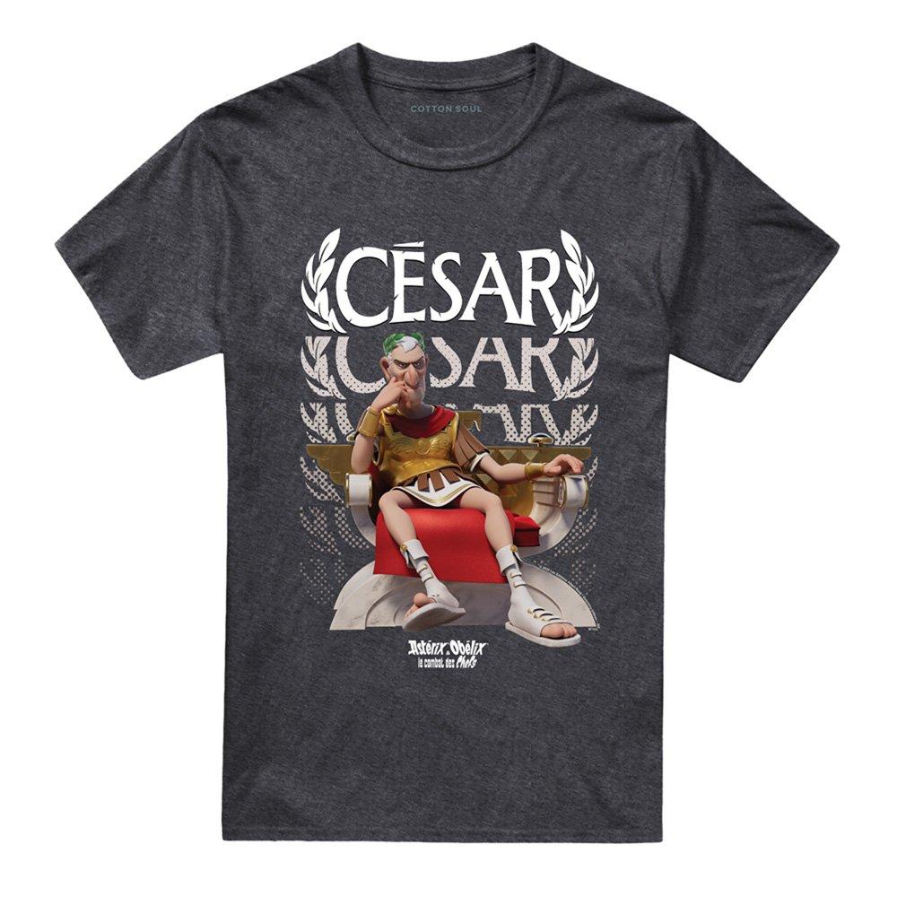 Grey - Other - Asterix & Obelix - Cesar Of Rome T-Shirt Dark Hea - 4