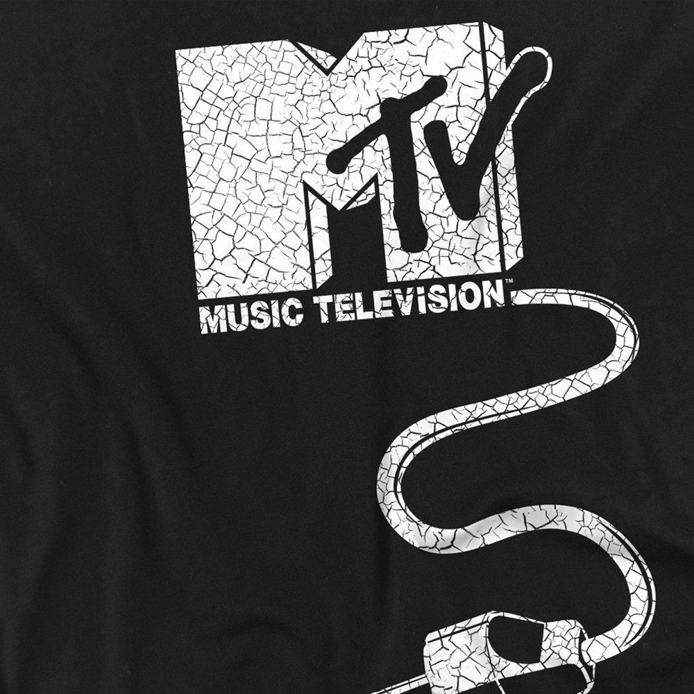 Black - Other - Unplugged Mtv Logo With Giant Plug T Shirt Black - 2