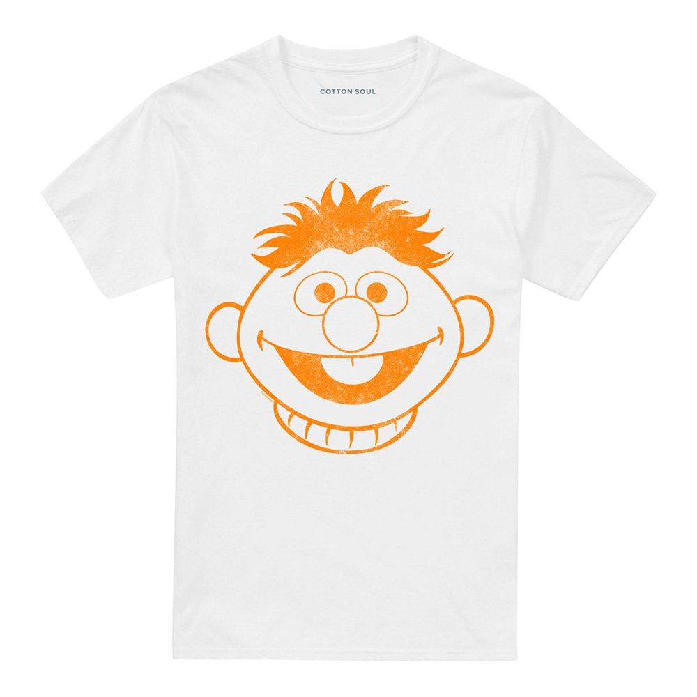White - Sesame Street - Sesame Street Ernie Mono T Shirt White - 4