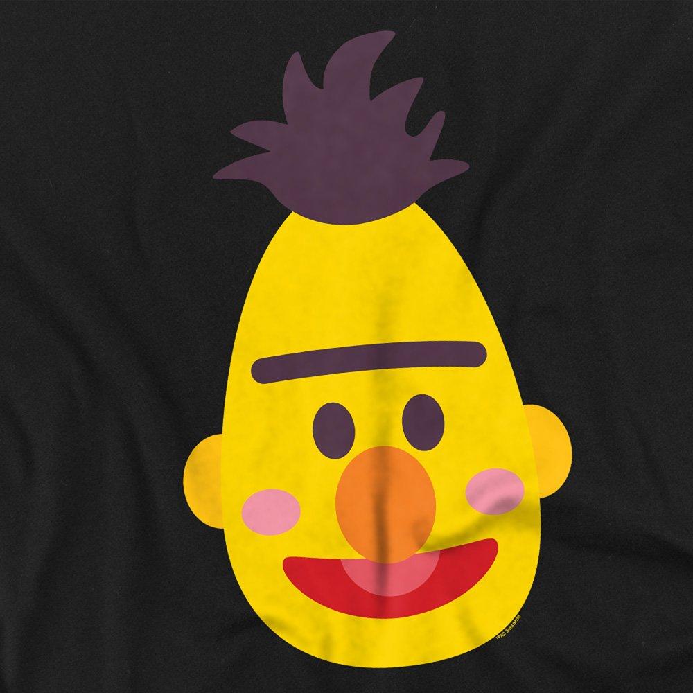 Black - Sesame Street - Sesame Street Bert Kawaii Face T Shirt Black - 2
