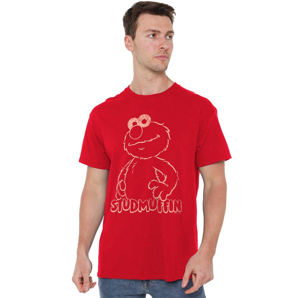 Red - Sesame Street - Sesame Street Studmuffin T Shirt Red - 1