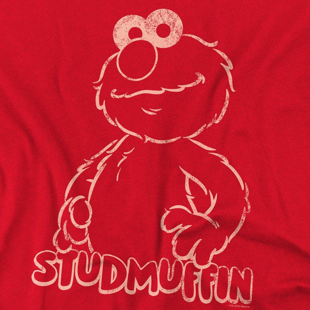Red - Sesame Street - Sesame Street Studmuffin T Shirt Red - 2