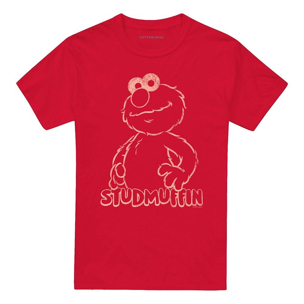 Red - Sesame Street - Sesame Street Studmuffin T Shirt Red - 4