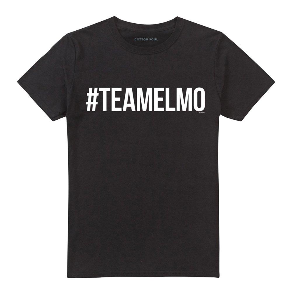 Black - Sesame Street - Sesame Street Team Elmo T Shirt Black - 4