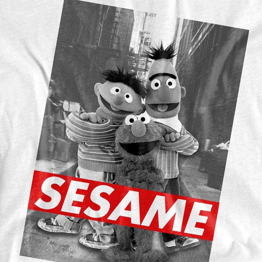 White - Sesame Street - Sesame Street Sesame T Shirt White - 2
