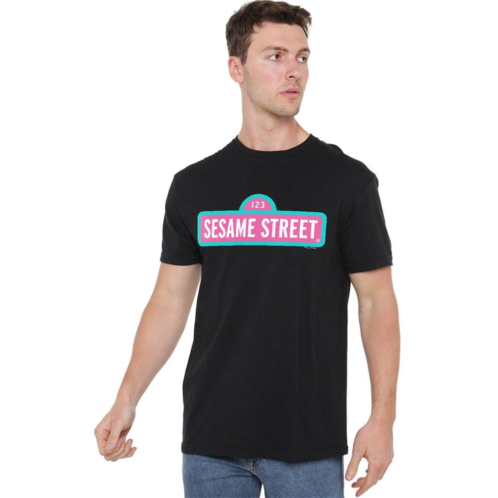 Sesame Street Sesame Street Alt Logo T Shirt Black