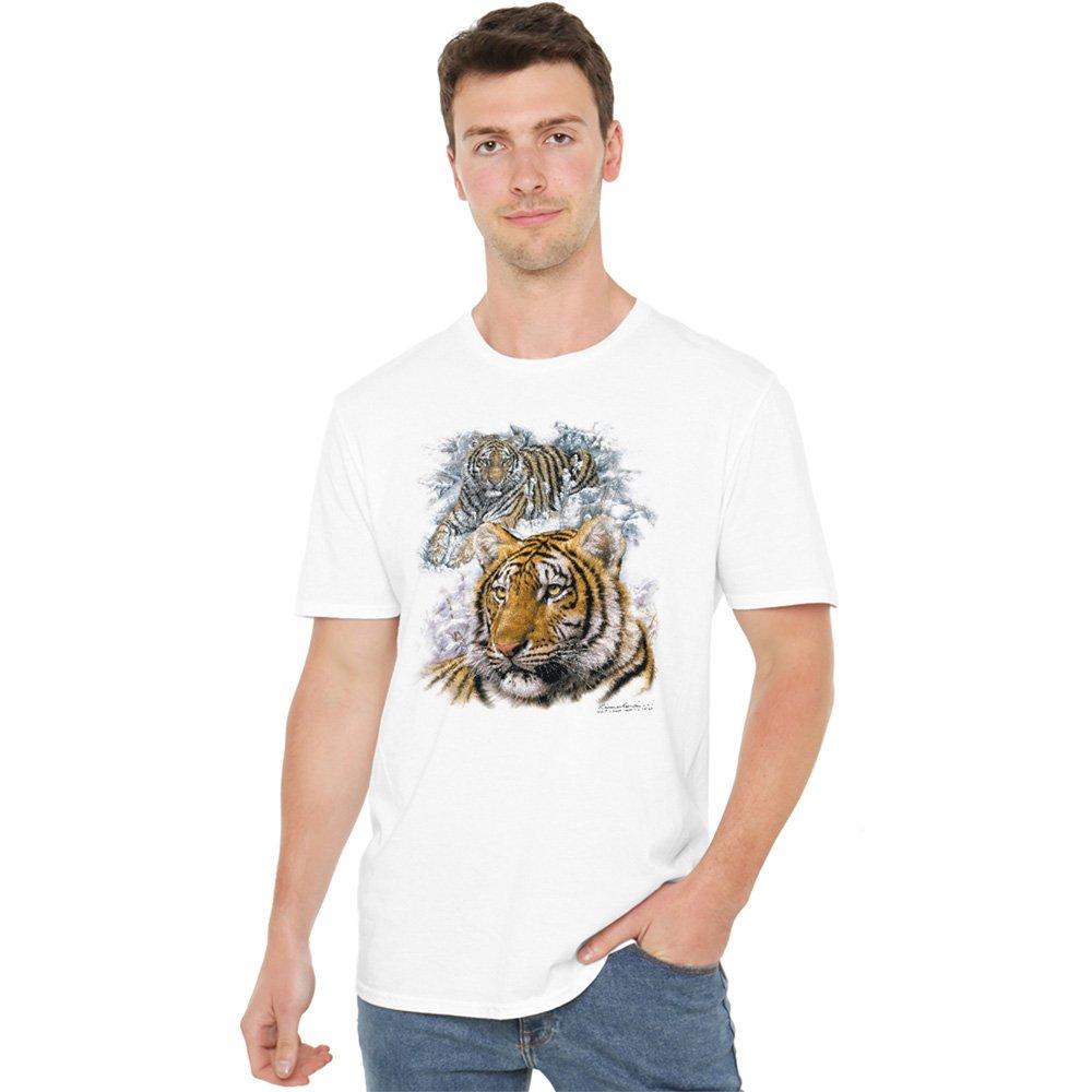 White - Other - Wildlife Tigers T Shirt White - 1