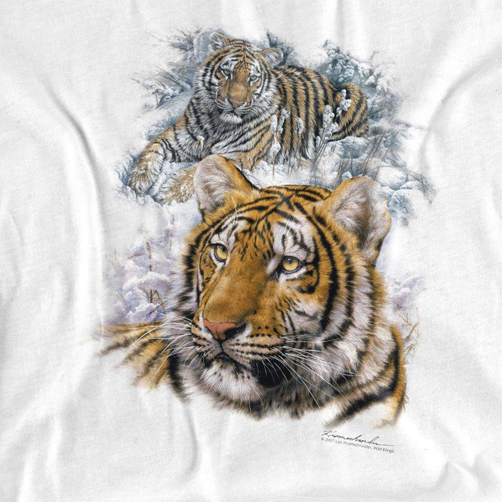 White - Other - Wildlife Tigers T Shirt White - 2