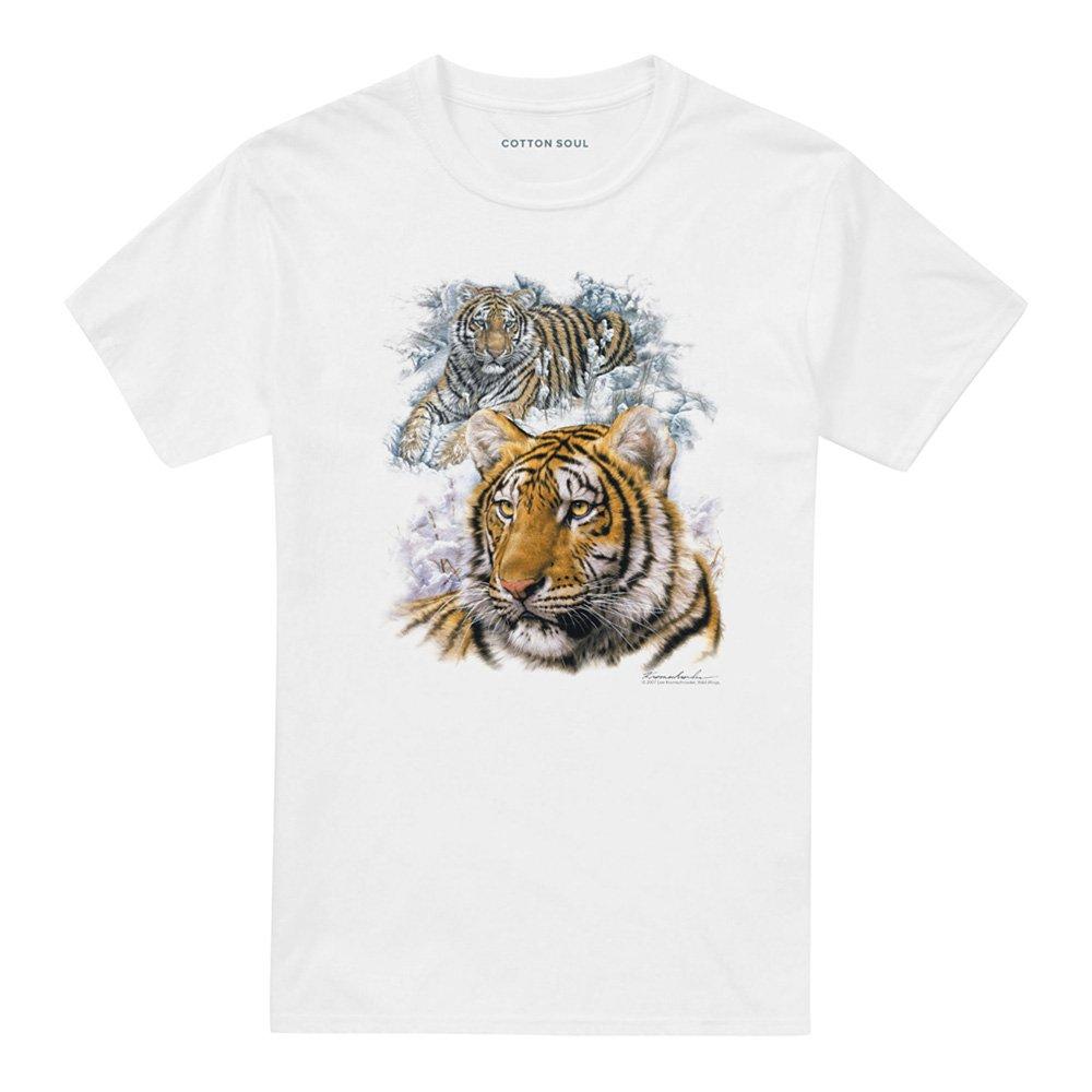 White - Other - Wildlife Tigers T Shirt White - 4