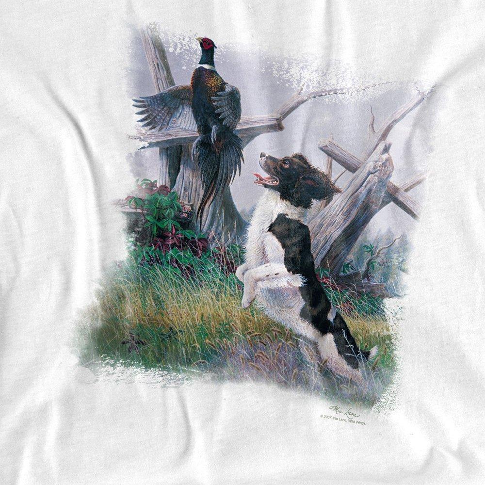 White - Other - Wildlife Springer With Pheasant T Shirt White - 2