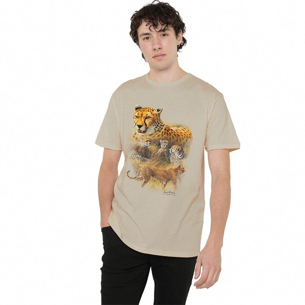 Yellow - Other - Wildlife Cheetahs T Shirt Sand - 1
