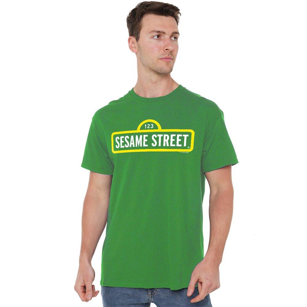 Green - Sesame Street - Sesame Street Logo T Shirt Kelly Green - 1