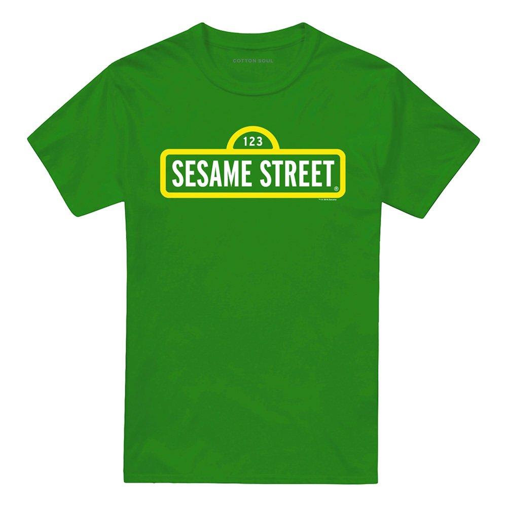 Green - Sesame Street - Sesame Street Logo T Shirt Kelly Green - 4