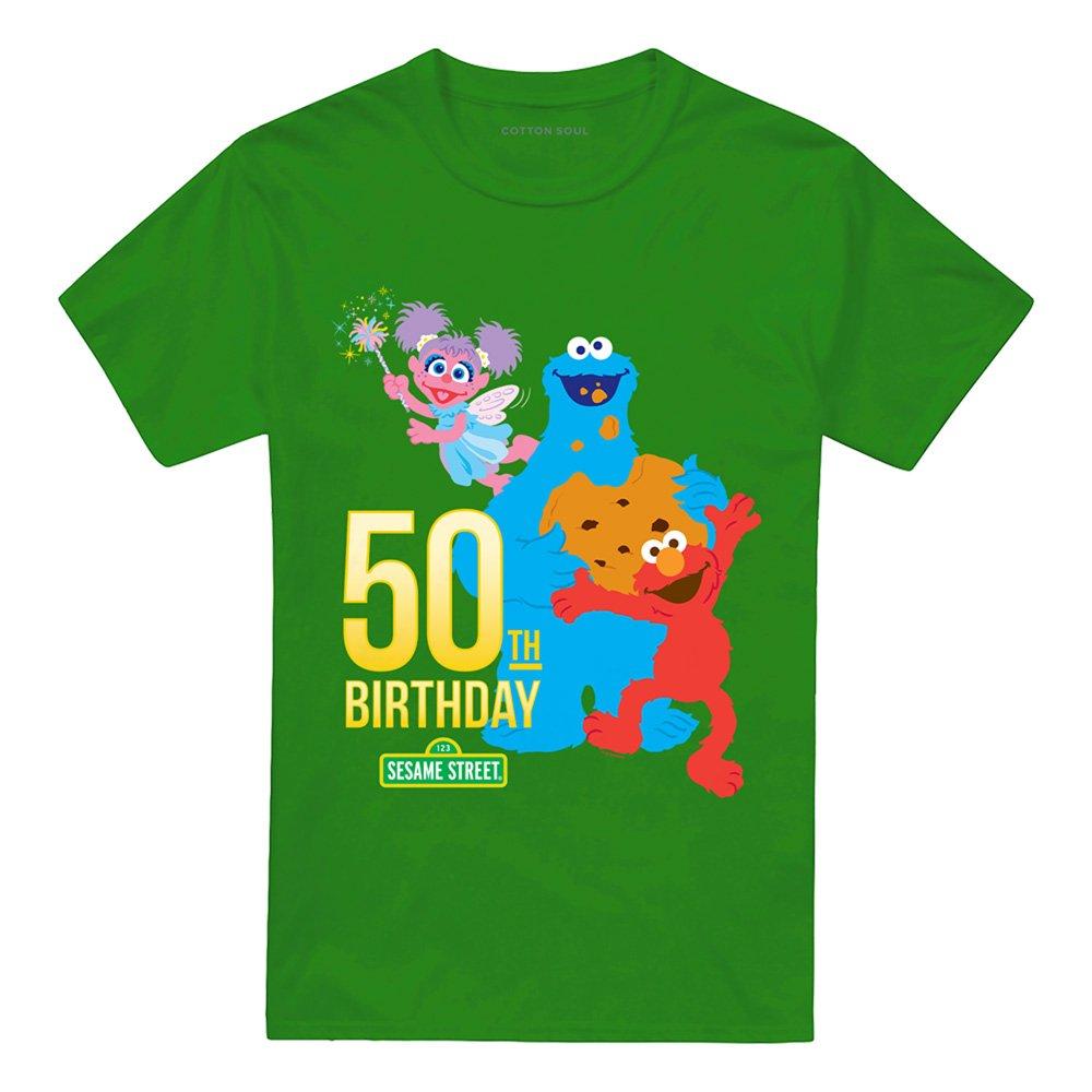 Green - Sesame Street - Sesame Street 50Th Birthday T Shirt Kelly Green - 4