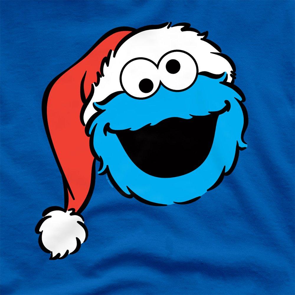 Blue - Sesame Street - Sesame Street Christmas Santa Hat Cookie Monster F - 2