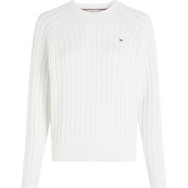 Tommy Hilfiger Cable knit crew neck Sweater