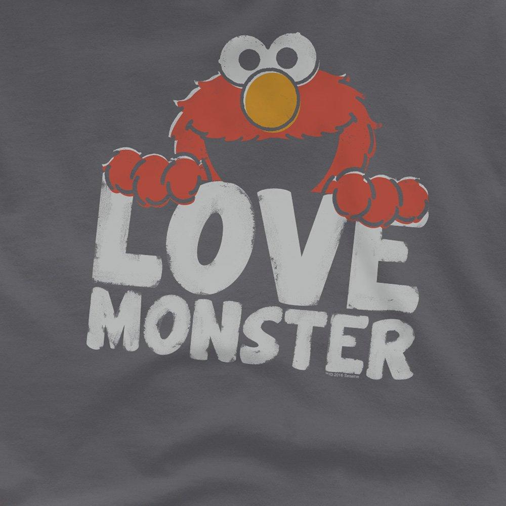 Grey - Sesame Street - Sesame Street Love Monster T Shirt Charcoal - 2