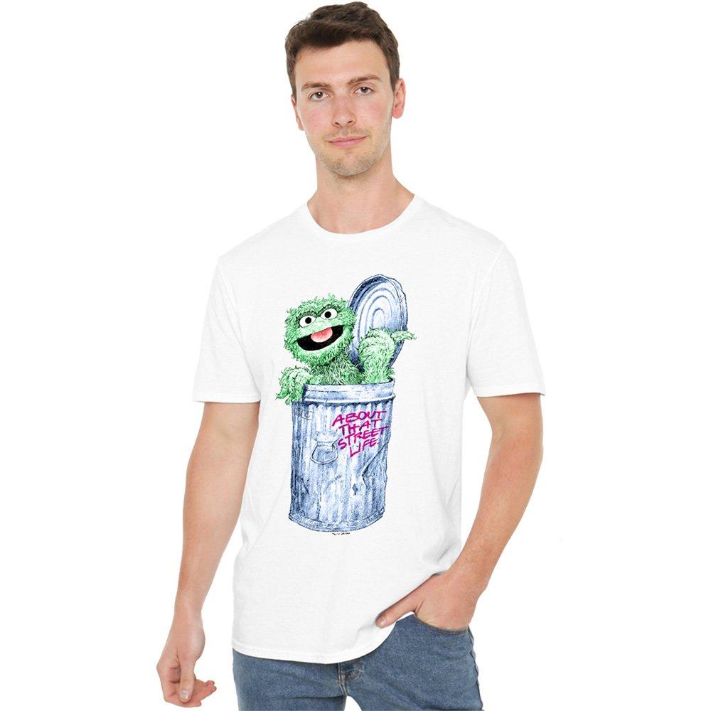 White - Sesame Street - Sesame Street About That Street Life T Shirt Whit - 1