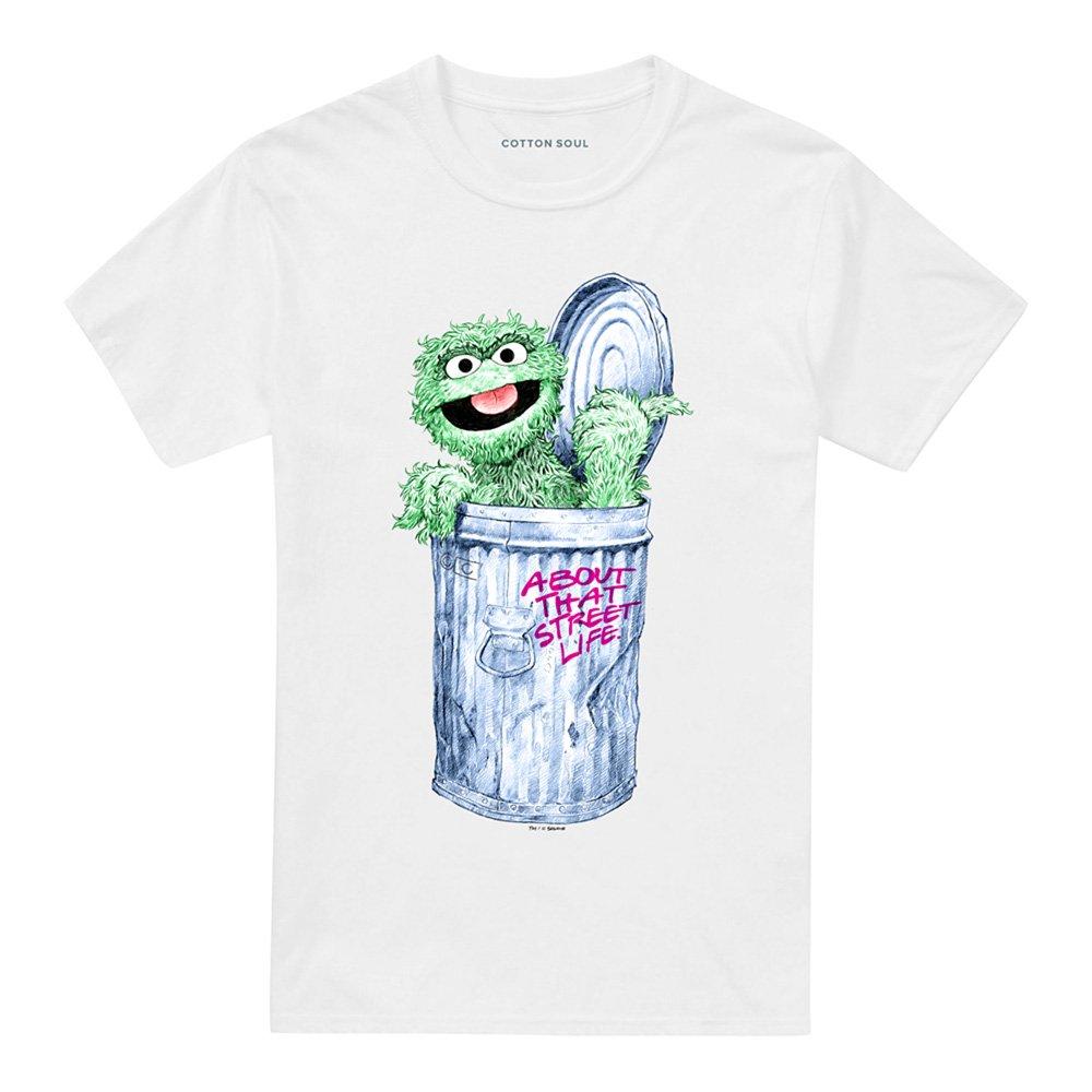 White - Sesame Street - Sesame Street About That Street Life T Shirt Whit - 4
