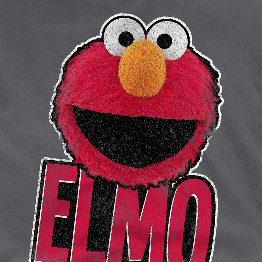 Grey - Sesame Street - Sesame Street Elmo Smile T Shirt Charcoal - 2