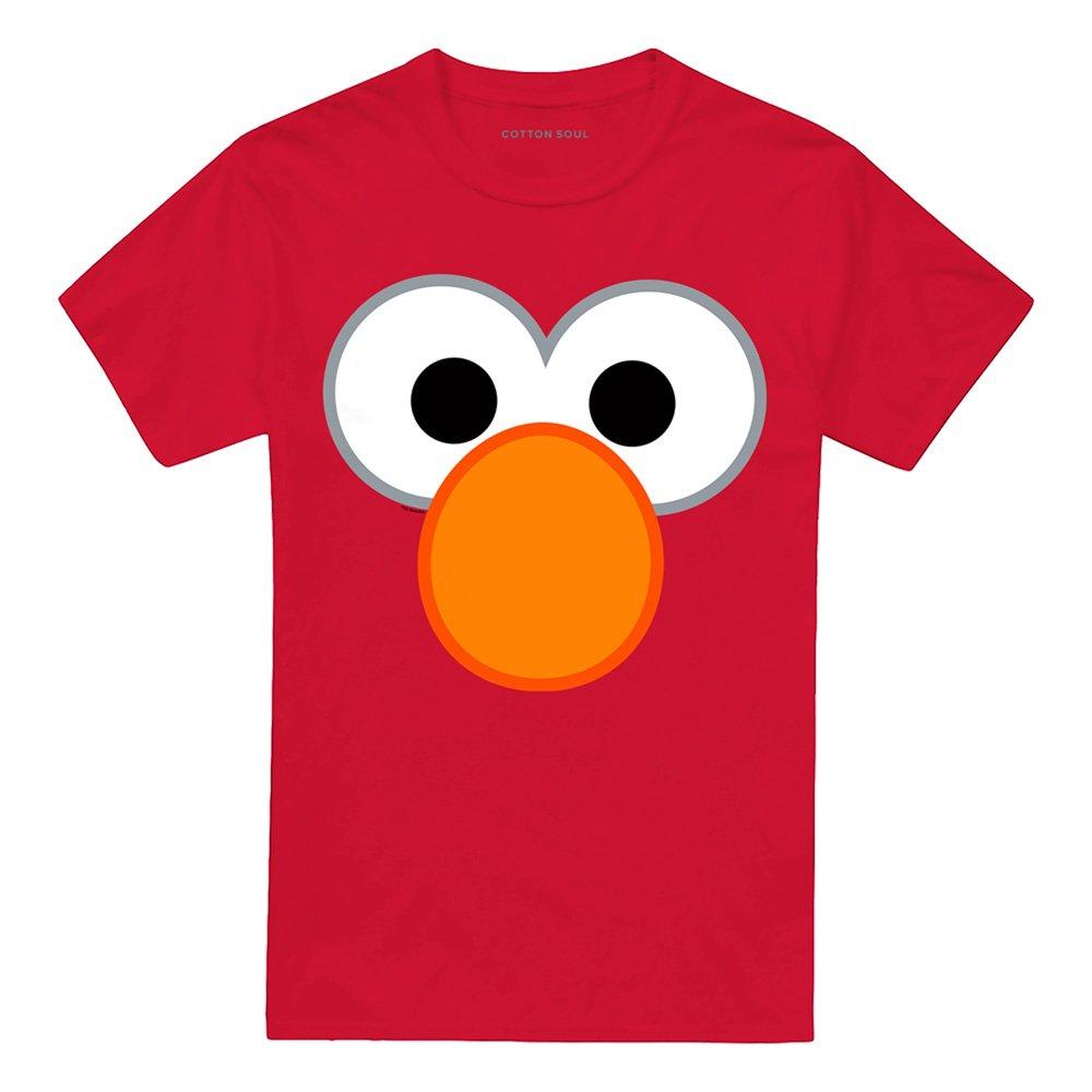 Red - Sesame Street - Sesame Street Elmo Eyes T Shirt Red - 4