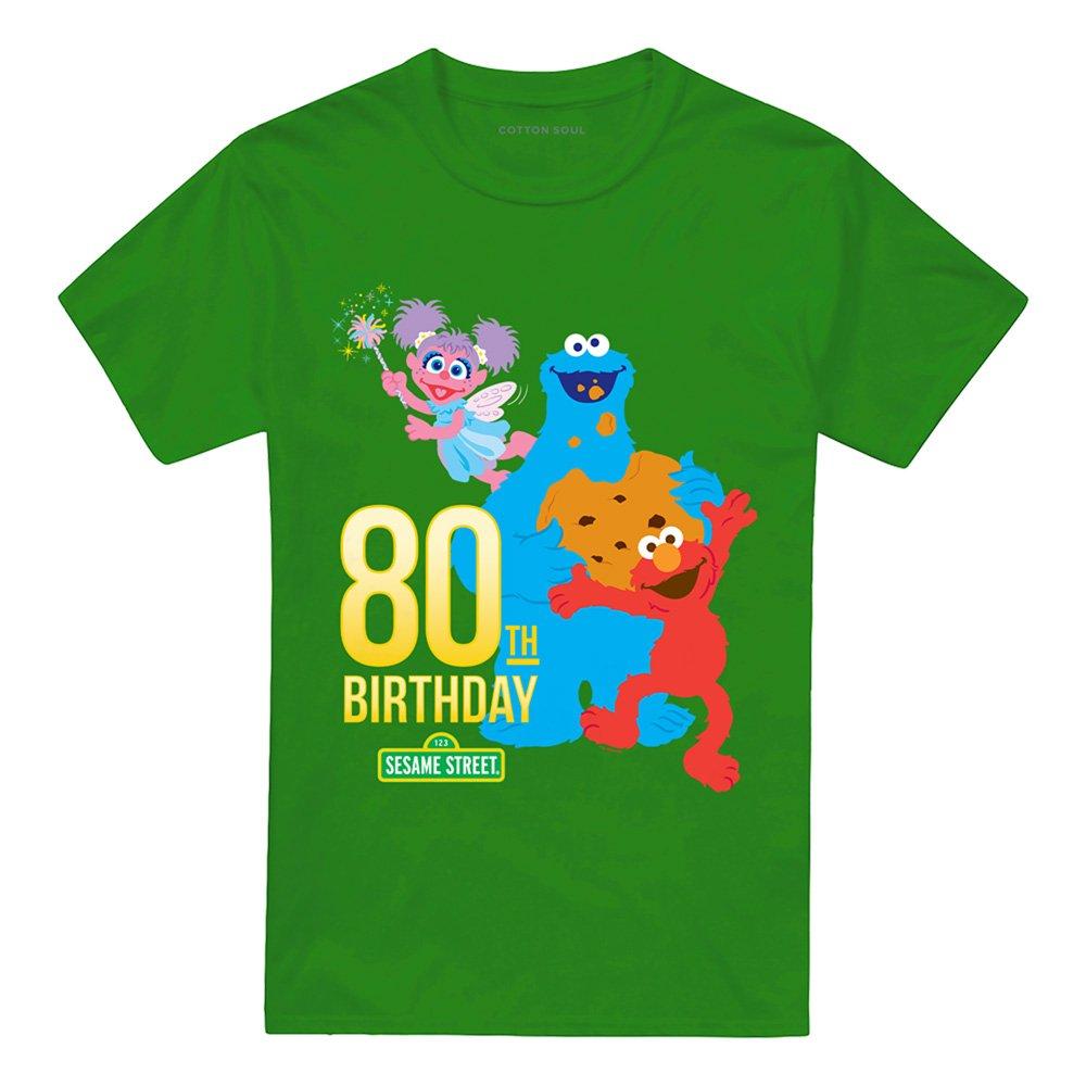 Green - Sesame Street - Sesame Street 80Th Birthday T Shirt Kelly Green - 4