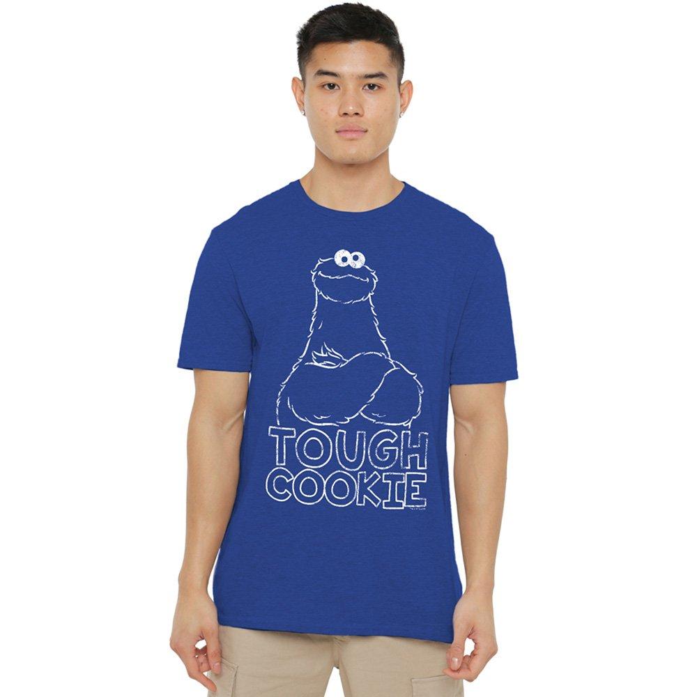 Blue - Sesame Street - Sesame Street Touch Cookie T-Shirt Royal - 1