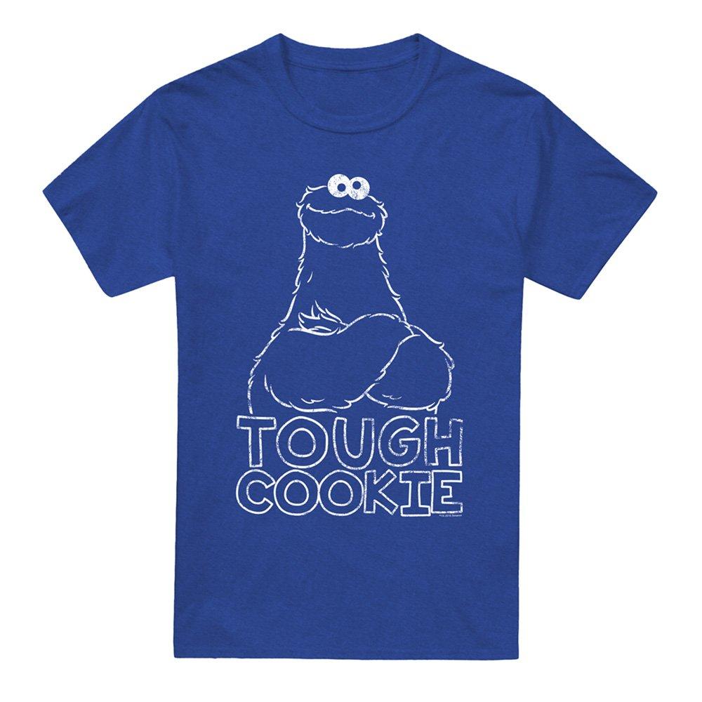 Blue - Sesame Street - Sesame Street Touch Cookie T-Shirt Royal - 4