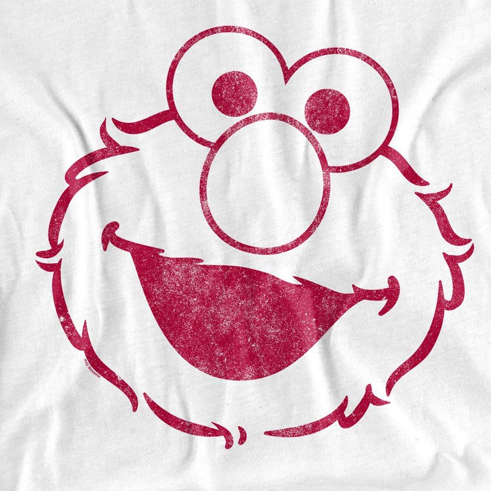 White - Sesame Street - Sesame Street Elmo Mono T Shirt White - 2