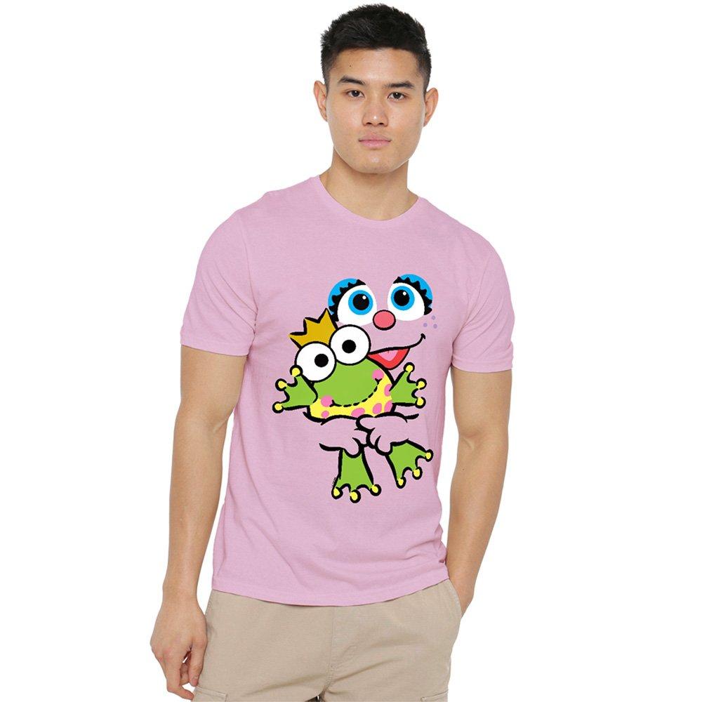 Pink - Sesame Street - Sesame Street Abby Cadabby Holding Prince T Shirt - 1