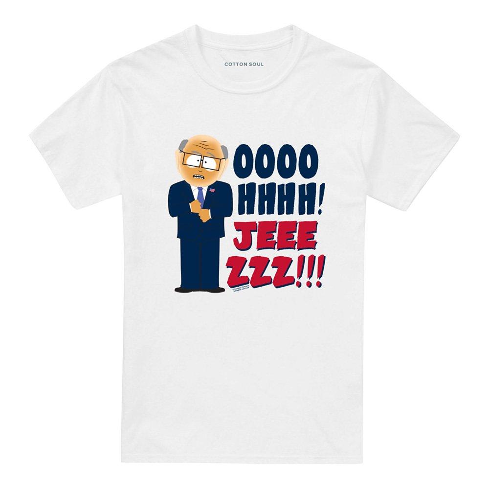 Grey - South Park - South Park Oh Jeez T Shirt Athletic Heather - 4
