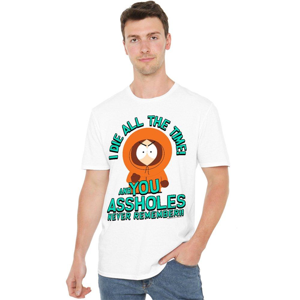Yellow - South Park - South Park You Assholes Never T Shirt Sand - 1