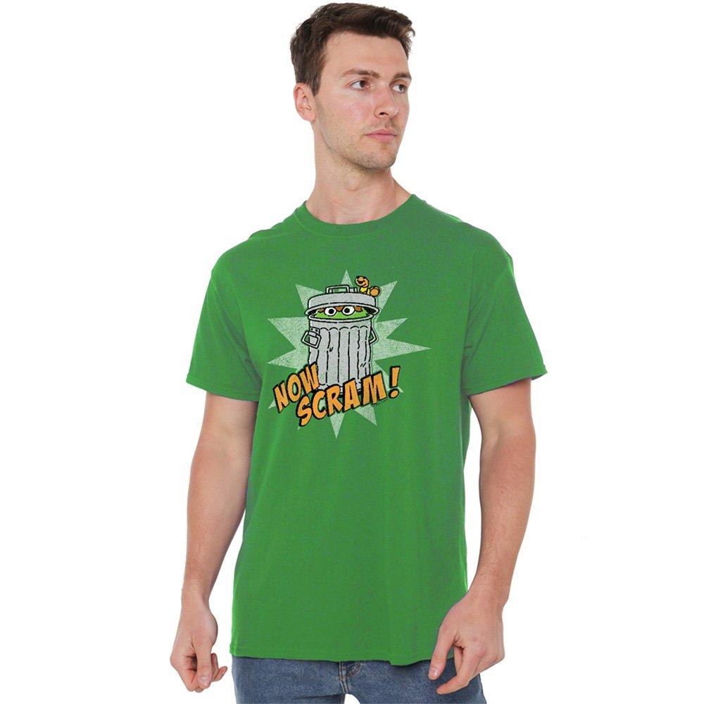 Green - Sesame Street - Sesame Street Now Scram T Shirt Kelly Green - 1