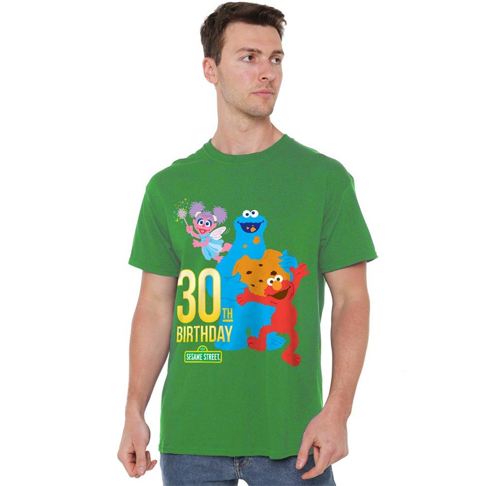 Green - Sesame Street - Sesame Street 30Th Birthday T Shirt Kelly Green - 1
