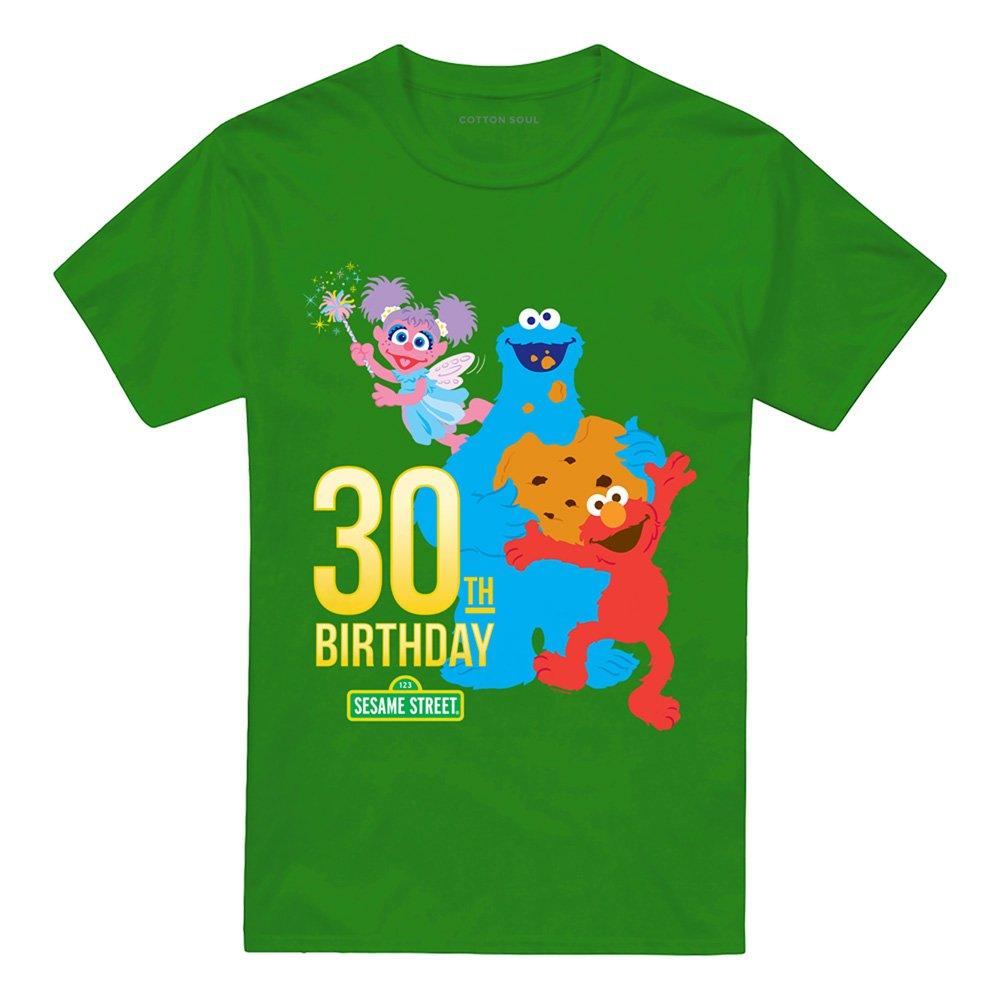 Green - Sesame Street - Sesame Street 30Th Birthday T Shirt Kelly Green - 4