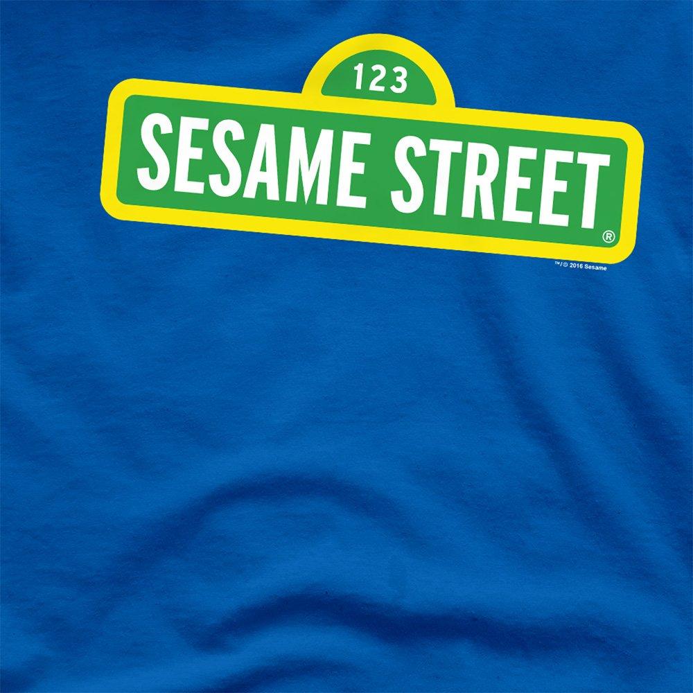 Blue - Sesame Street - Sesame Street Logo T Shirt Royal - 2