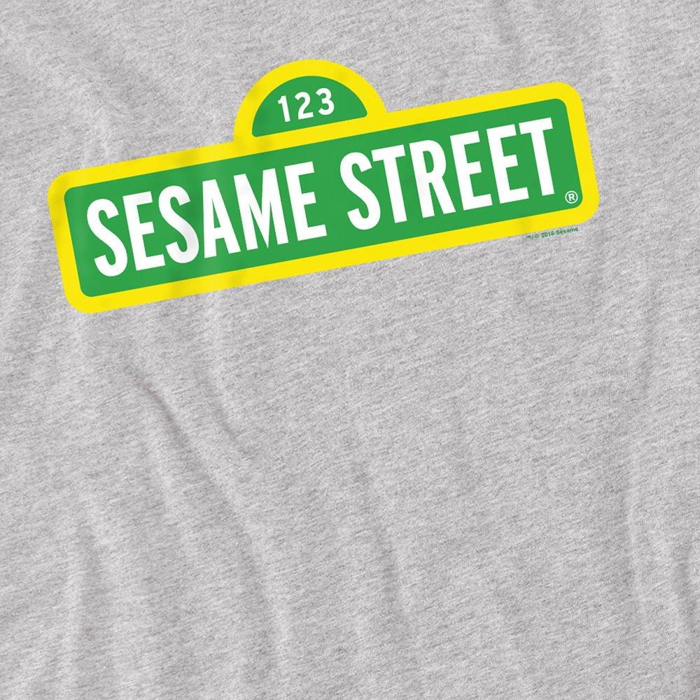 Grey - Sesame Street - Sesame Street Logo T Shirt Athletic Heather - 2