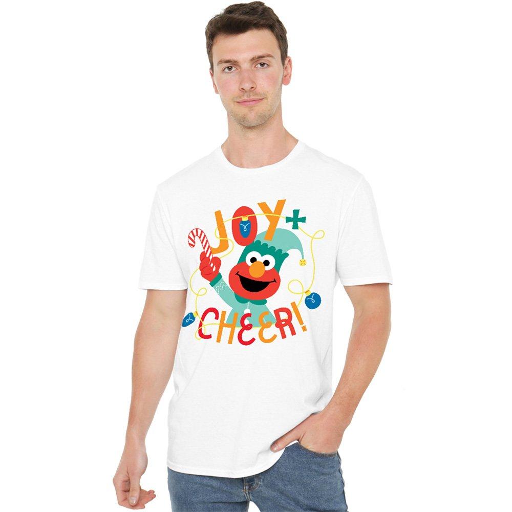 White - Sesame Street - Sesame Street Christmas Joy And Cheer With Elmo T - 1