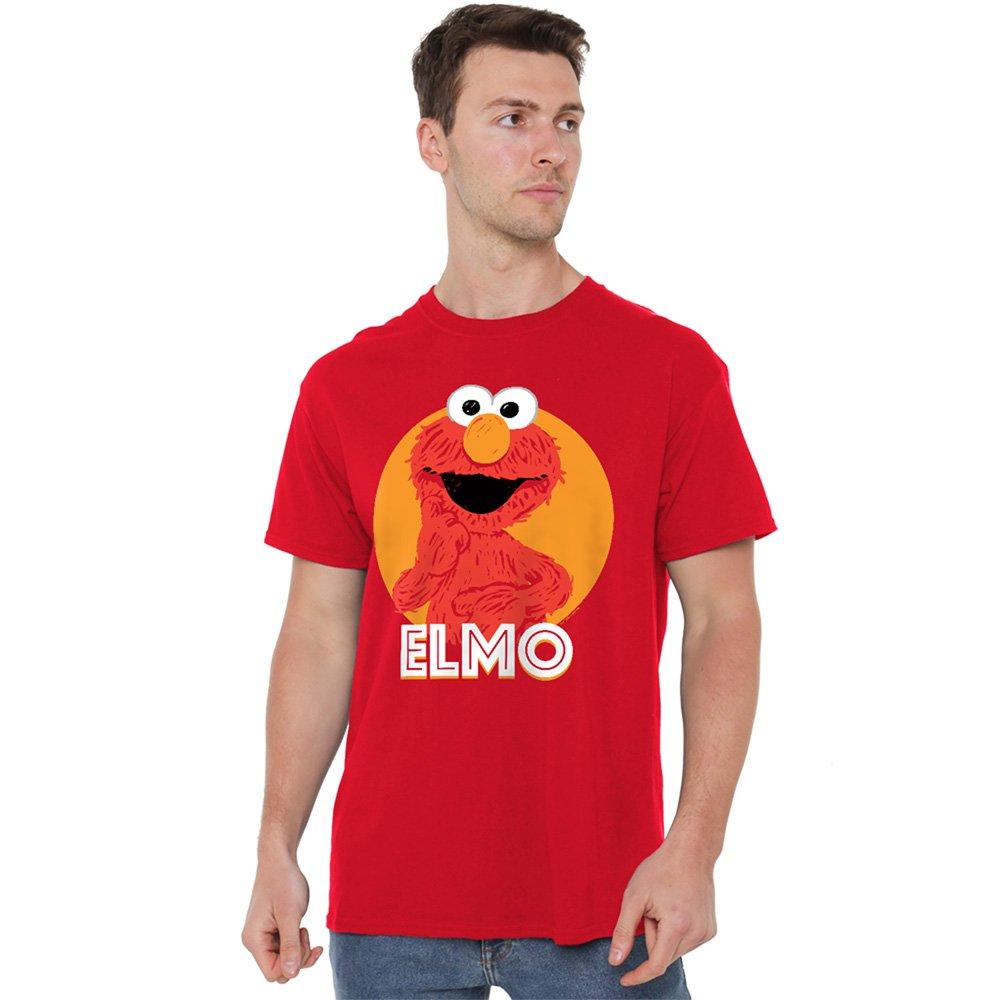 Red - Sesame Street - Sesame Street Elmo Scribble T Shirt Red - 1