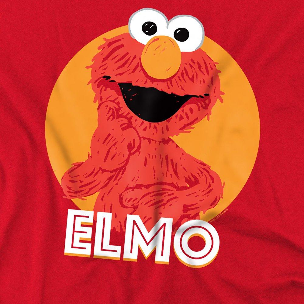 Red - Sesame Street - Sesame Street Elmo Scribble T Shirt Red - 2