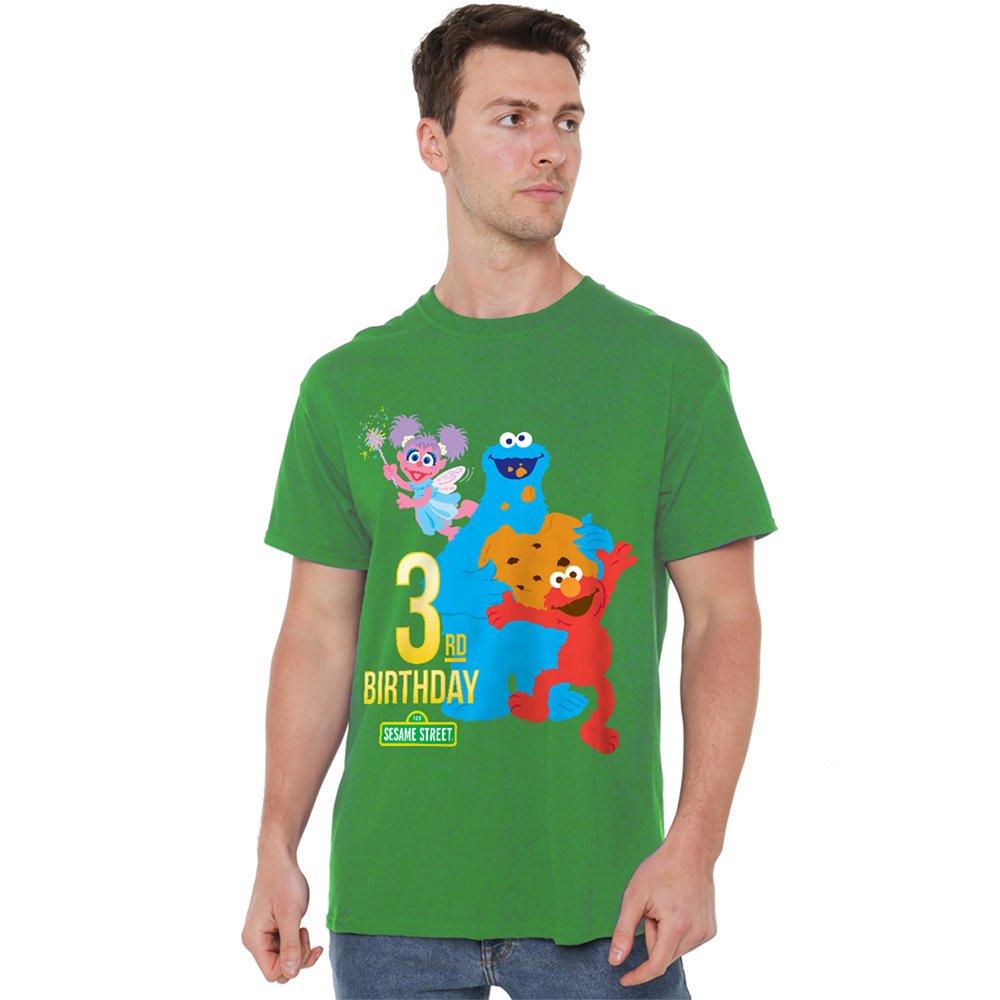 Green - Sesame Street - Sesame Street 3Rd Birthday T Shirt Kelly Green - 1