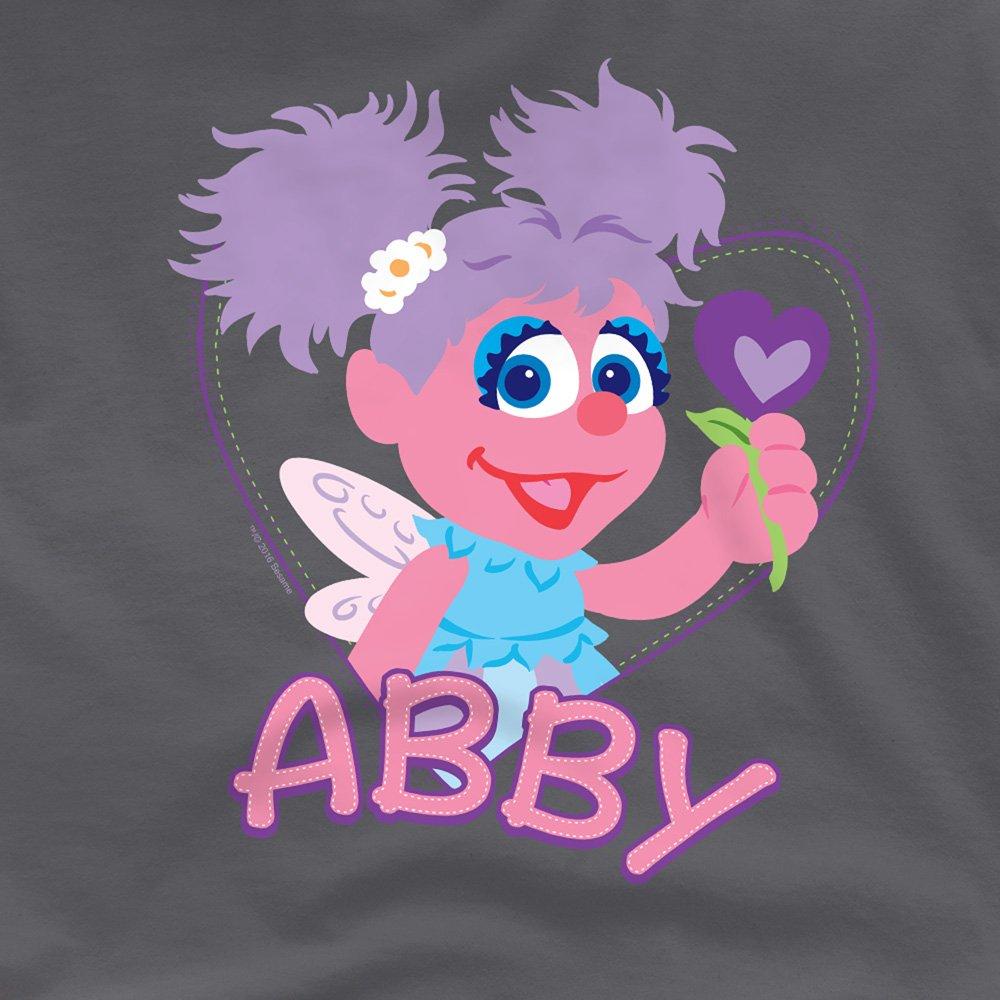 Grey - Sesame Street - Sesame Street Flat Abby T Shirt Charcoal - 2