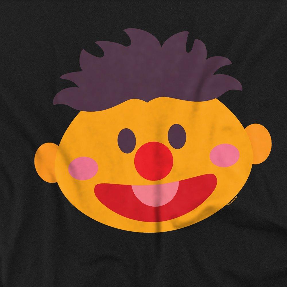 Black - Sesame Street - Sesame Street Ernie Kawaii Face T Shirt Black - 2