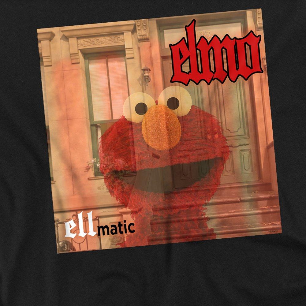Black - Sesame Street - Sesame Street Elmo Ellmatic T Shirt Black - 2