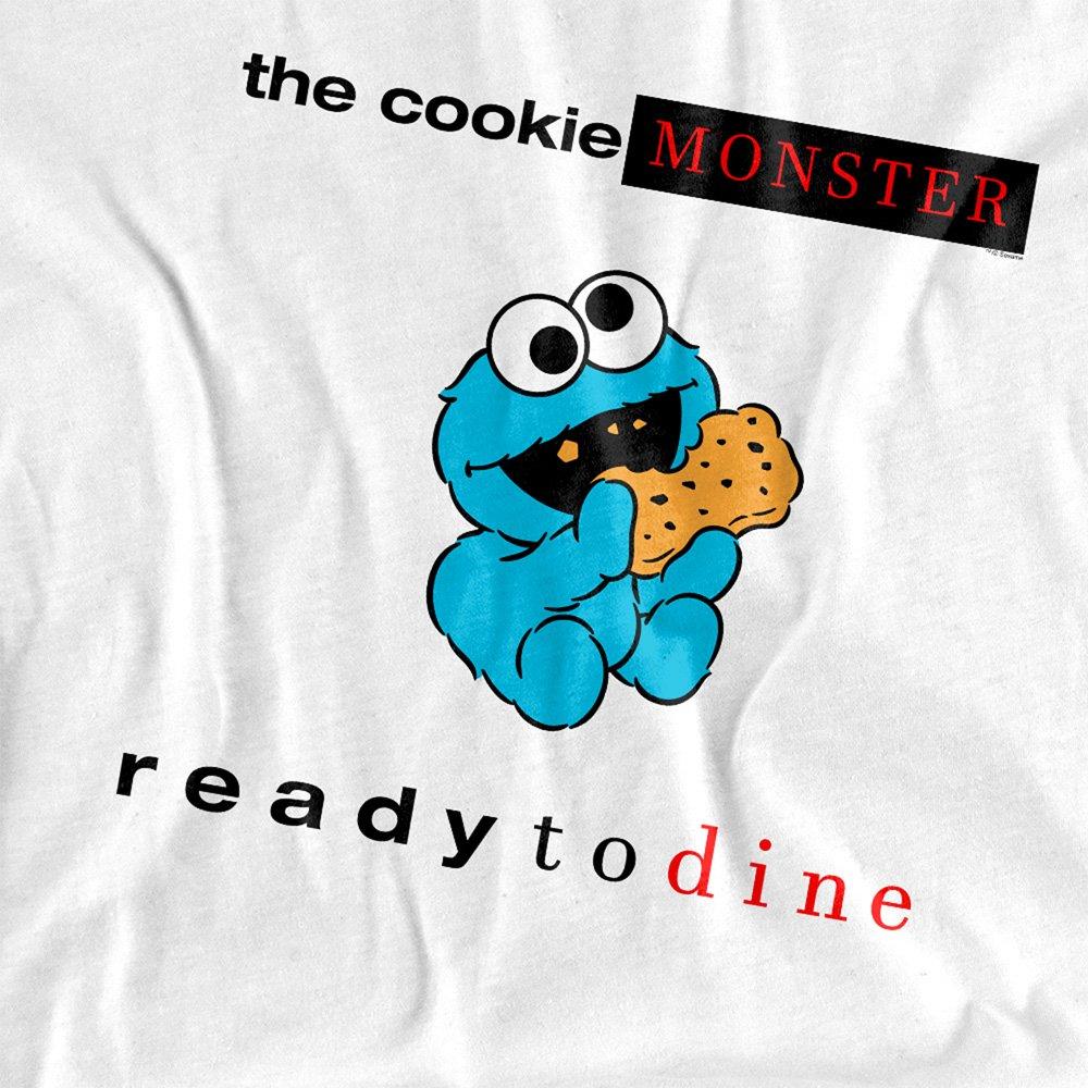 White - Sesame Street - Sesame Street Ready To Dine T Shirt White - 2