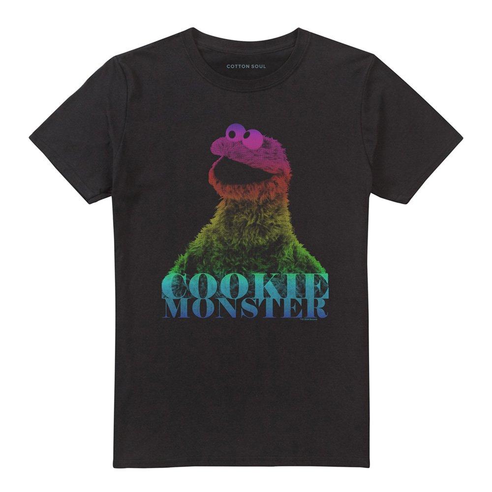 Black - Sesame Street - Sesame Street Cm Halftone T Shirt Black - 4