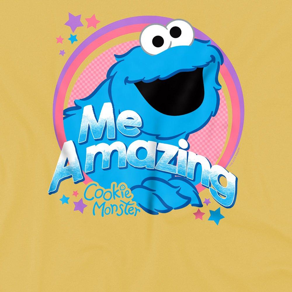Yellow - Sesame Street - Sesame Street Cookie Monster Me Amazing T Shirt B - 2