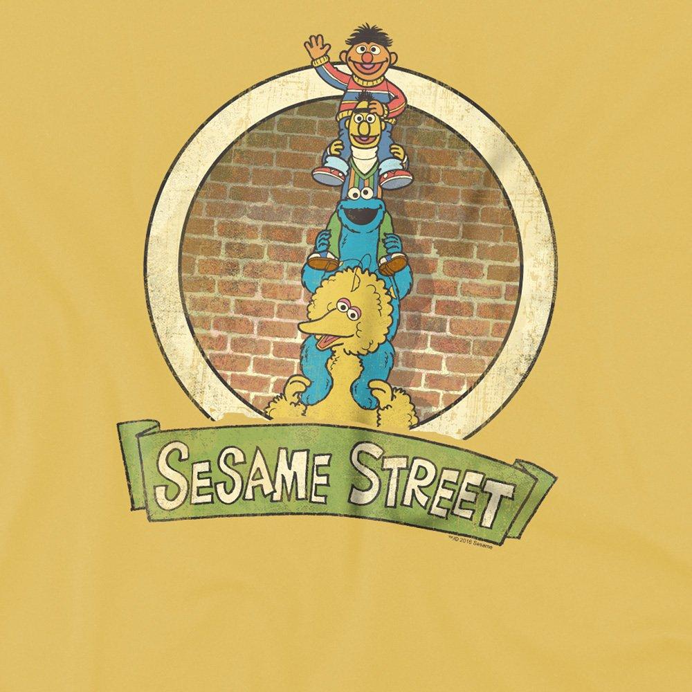 Yellow - Sesame Street - Sesame Street Stacked Group T Shirt Banana - 2