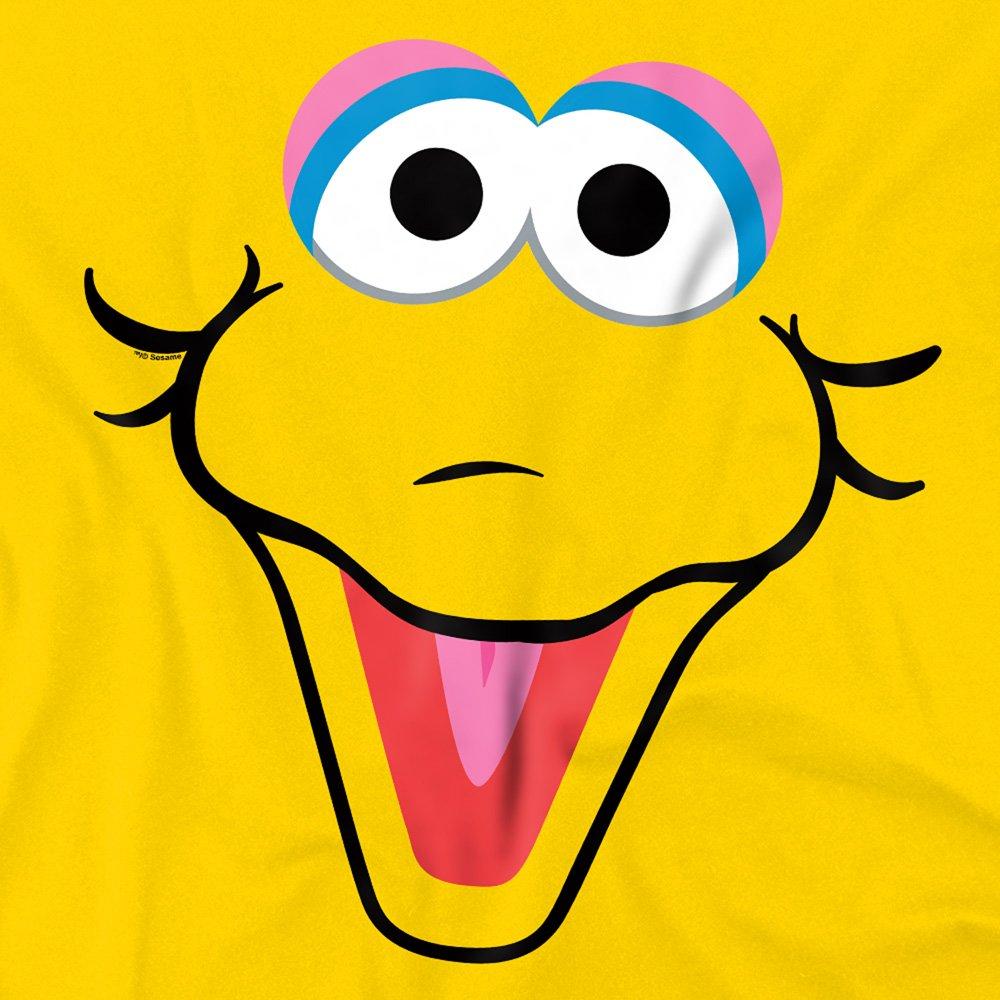 Yellow - Sesame Street - Sesame Street Big Bird Eyes T Shirt Yellow - 2